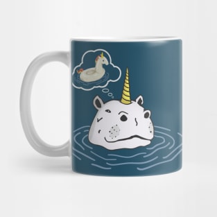 Hippo unicorn Mug